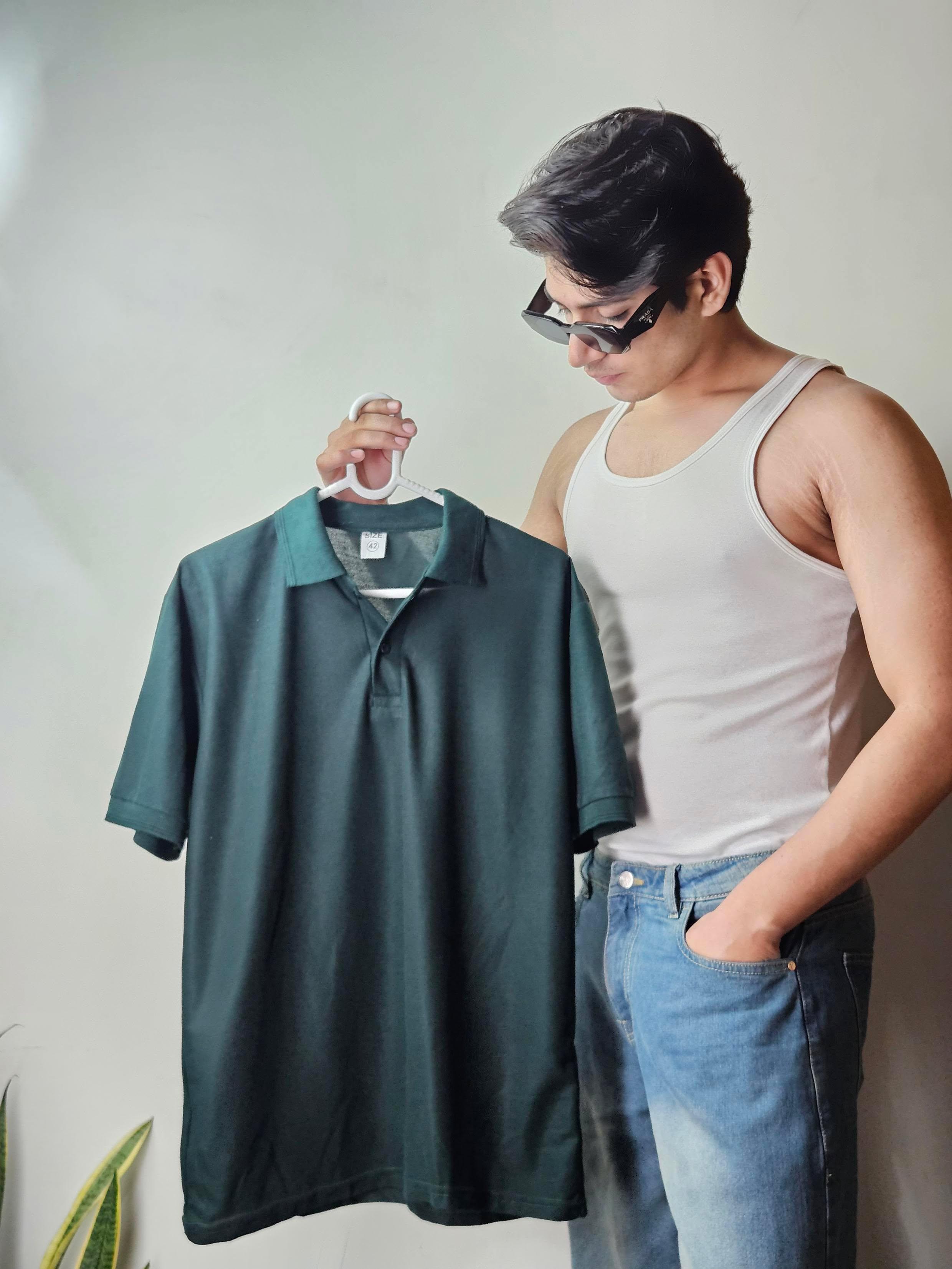 Wesley Estonia|| Bottle Green T-Shirt