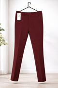 Wesley Estonia|| Japanese Straight Fit || Wine Red
