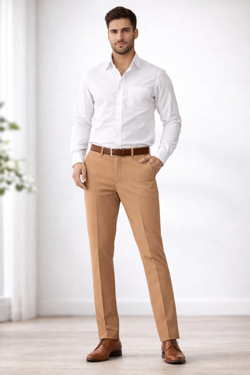 Wesley Estonia|| Japanese Straight Fit || Beige